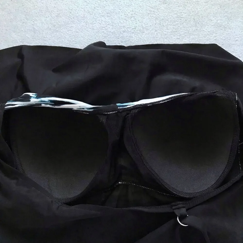 Swim Solutions NWT Tummy Control Skater Swimdress Women 16 - Picture 10 of 15